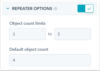 field-repeater-options