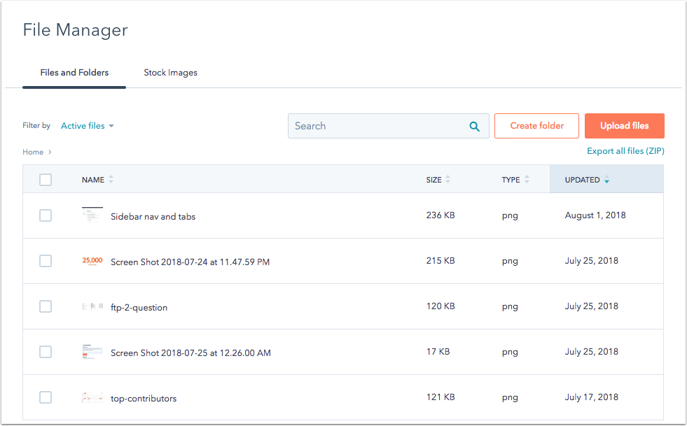 gestionnaire de fichiers