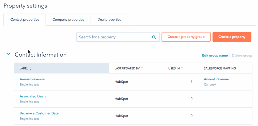 HubSpot Help article screenshot