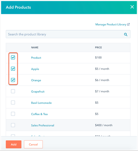 select-products-from-line-items